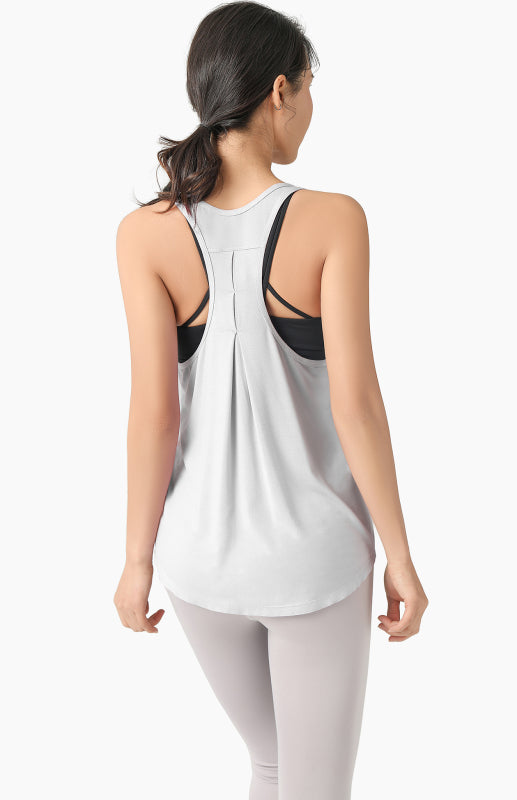 Women'S Sports Running T-Shirt Top Sleeveless