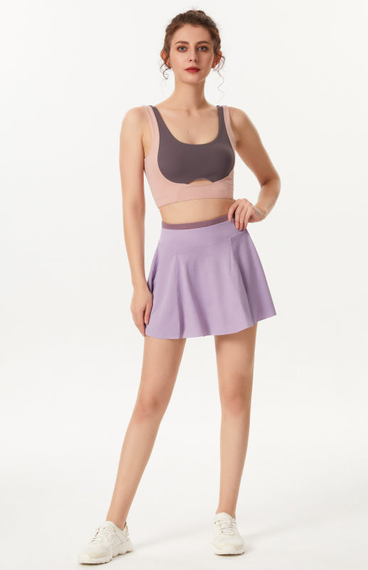 Quick Drying Breathable Mesh Running Training Skirt