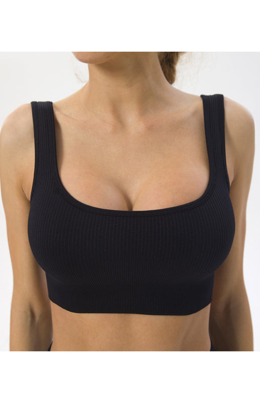 Women's U Neck Vest Seamless Yoga Wear